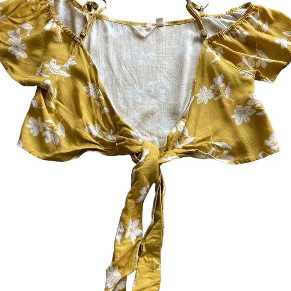 Billabong Sincerely Jules Life On Hold Size S Halter Top - Picture 2 of 9